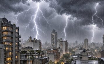 Nuevo río atmosférico traerá lluvias torrenciales y vientos intensos a la Patagonia