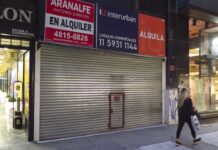 Crecimiento de locales vacíos en la Ciudad: un 4% más en comparación interanual