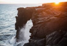 El icónico arco Hōlei de Hawái se desploma tras años de erosión