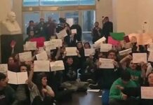 Desalojo en el Palacio Pizzurno: Estudiantes exigen cumplimiento de la Ley de Financiamiento Universitario