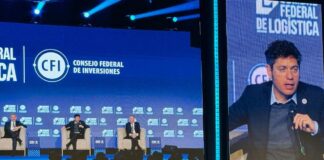 Kicillof impulsa el Canal Magdalena como clave para la logística argentina