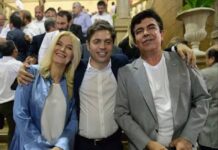 Kicillof y Espinoza celebran el Día de la Lealtad con masiva convocatoria en La Matanza