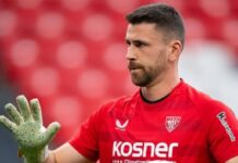 Unai Simón se consagra como el mejor arquero del mundo en los premios Lev Yashin