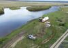 Intensa búsqueda de dos hermanos desaparecidos en el río Gallegos