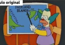Telefe Retira Escena Controvertida de «Los Simpson» Relacionada con las Malvinas