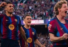 Barcelona arrasa en LaLiga con octava victoria consecutiva