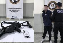 Cae un ladrón con 11 antecedentes tras intento de robo armado en Parque Avellaneda