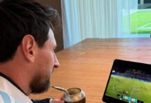Leo Messi celebra el triunfo del Eldense en su nueva etapa como dueño