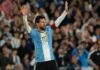 Lionel Messi rinde homenaje a su padre en su despedida de la Selección Argentina