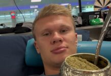 Erling Haaland y su inesperado encuentro con el mate: reacciones de sus compañeros argentinos