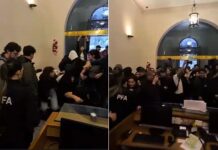 Estudiantes toman la Secretaría de Educación en protesta por financiamiento universitario