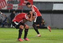 Estudiantes lucha con coraje, pero no logra superar a Flamengo en la ida de la semifinal