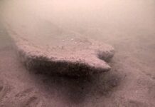 Descubren una canoa indígena de 1000 años en un lago de Wisconsin