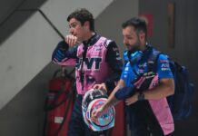 Franco Colapinto se prepara para la carrera sprint en el GP de Singapur