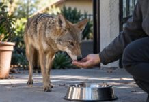 Vecino de Los Ángeles podría enfrentar cargos por alimentar a un coyote que mordió a un niño