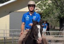Franco Colapinto sorprende con su entrenamiento cowboy antes del GP de Estados Unidos