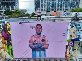 Arlex Campos: El artista que inmortalizó a Messi en Miami antes de su llegada al Inter