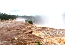 El Niño provoca cambios drásticos en protocolos de seguridad en las Cataratas del Iguazú