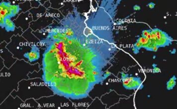 Alerta amarilla por tormentas: Provincias en riesgo este viernes