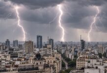 Se aproxima un bloqueo atmosférico que prolongará el mal tiempo en el AMBA