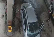 Joven intenta incendiar estación de servicio en un acto de vandalismo