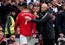 Erik Ten Hag critica a Cristiano Ronaldo: «Me falló a mí y al equipo»